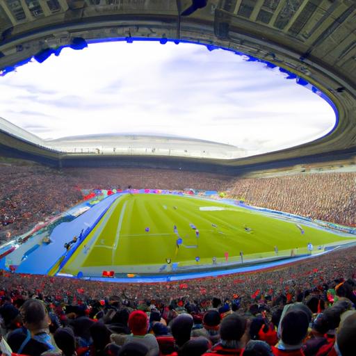 Khán đài sân vận động lớn nhất thế giới đầy người xem