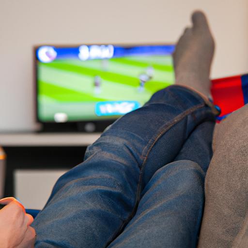 Thư giãn trên ghế sofa và xem bóng đá trên Sopcast